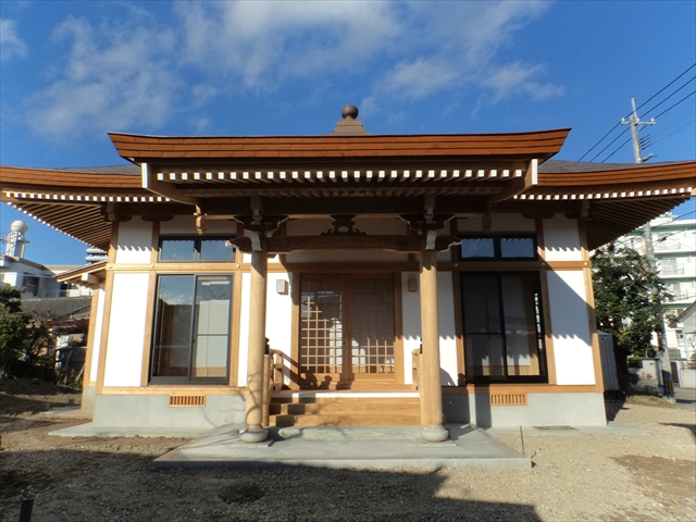 遍照寺様本堂（正面）