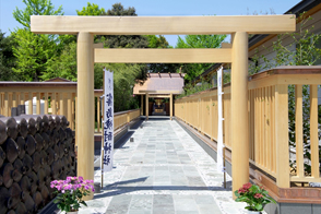 霧島焼酎神社様（境内入口）